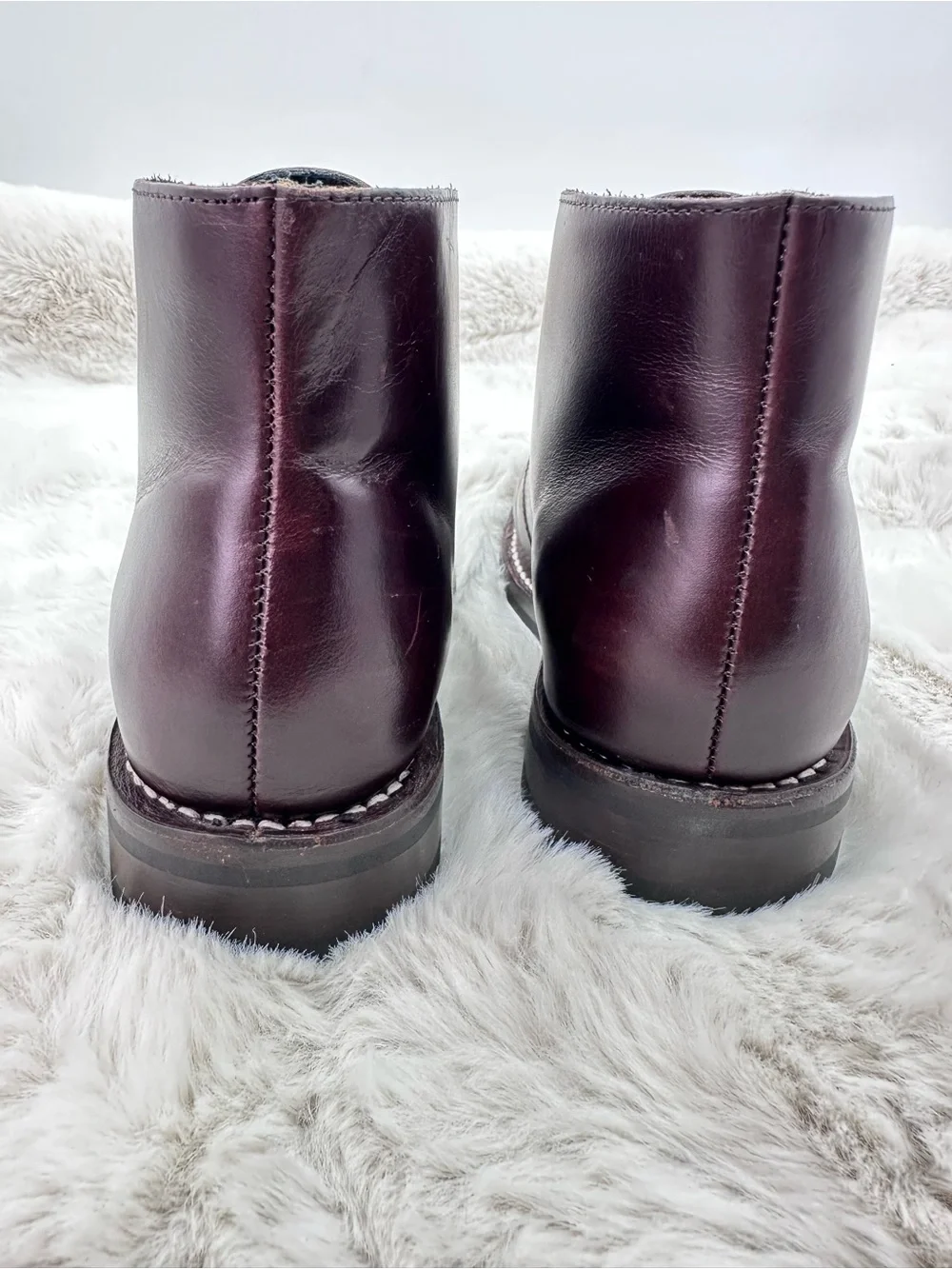 Thursday‎ Brown Scout Chukka Boots in burgundy leather men’s 7.5